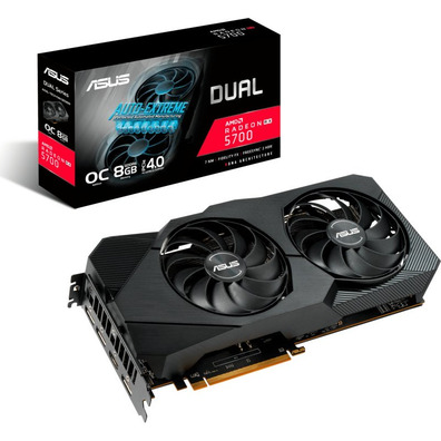 ASUS Dual RX5700 XT EVO OC 8GB GDDR6 Graphics Card