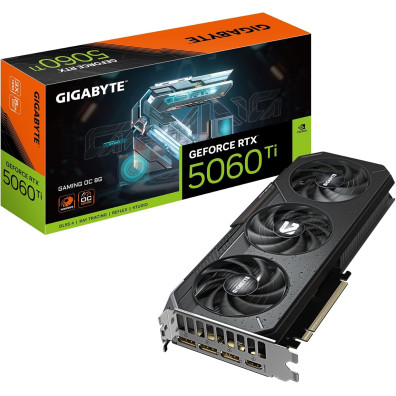 Graphic Card Gigabyte GeForce RTX 5060 Ti GAMING OC 8GB GDDR7