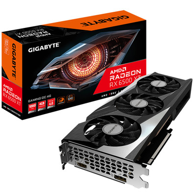 Gigabyte Radeon RX 6500 XT Gaming OC 4GB GDDR6 Graphics Card