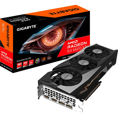 Gigabyte Radeon RX 6600XT Gaming OC 8GB GDDR6 Graphics Card