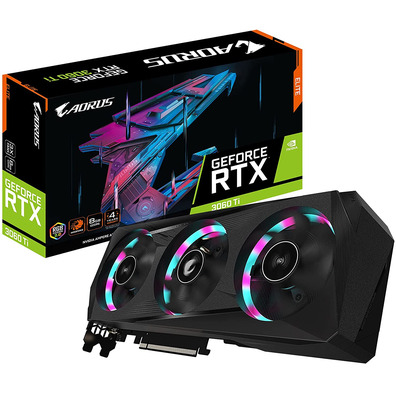 Gigabyte RTX 3060 TI Aorus Elite 8GB LHR GDDR6 Graphics Card