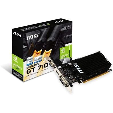 MSI GT710 2GB GDDR3 Graphic Card