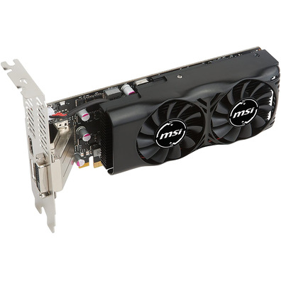 MSI GTX 1050 TI 4GT LP GDDR5 Graphics Card