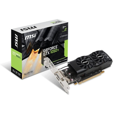 MSI GTX 1050 TI 4GT LP GDDR5 Graphics Card