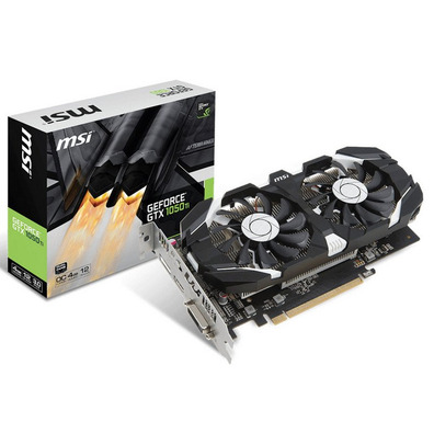 MSI GTX 1050 TI 4GT OC 4GB GDDR5 Graphics Card