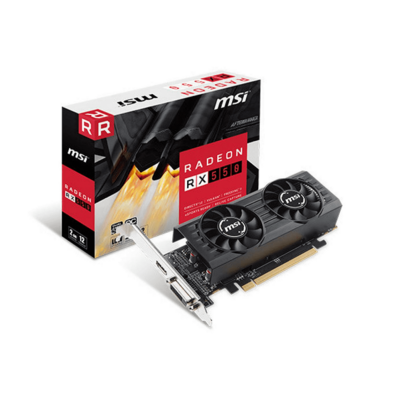 MSI Radeon RX550 2GB GDDR5 Graphics Card