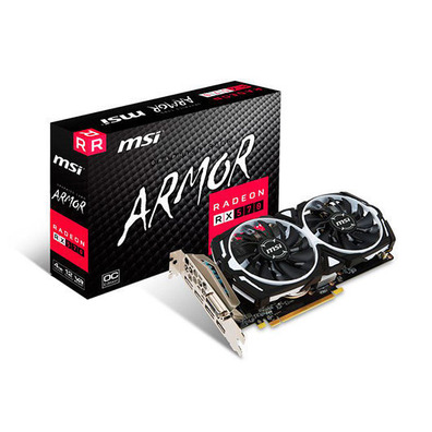 MSI Radeon RX570 ARMOR OC 4GB GDDR5 Graphics Card