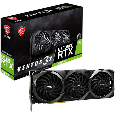 MSI RTX3080Ti Ventus OC 3X 12GB GDDR6X Graphics Card