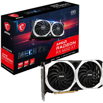 MSI RX 6650 XT Gaming Mech 2X OC 8GB GDDR6 Graphics Card