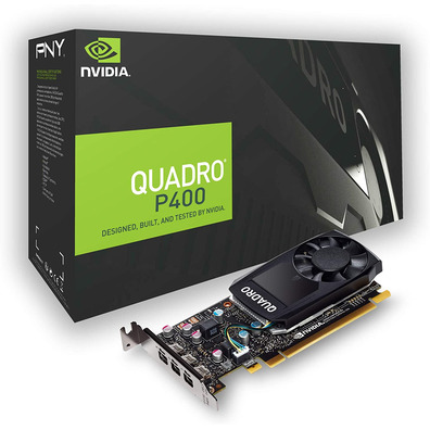 PNY Quadro P400 2GB GDDR5 DP V2 Graphics Card
