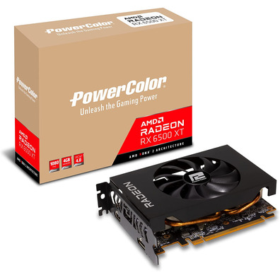 RX 6500XT 4GB GDDR6 Powercolor Graphics Card