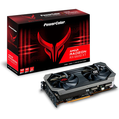 RX 6600XT Red Devil OC 8GB GDDR6 Graphics Card