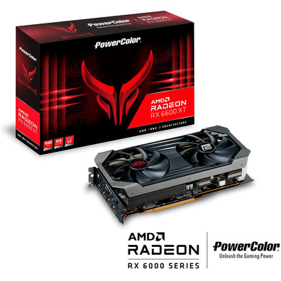 RX 6600XT Red Devil OC 8GB GDDR6 Graphics Card