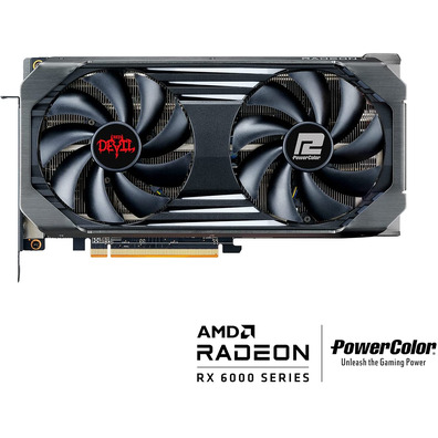 RX 6600XT Red Devil OC 8GB GDDR6 Graphics Card