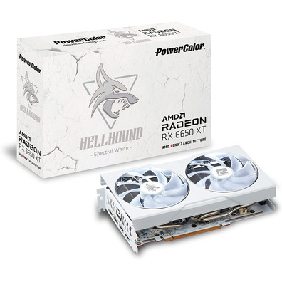 RX 6650XT Hellhound 8GB GDDR6 White Graphics Card