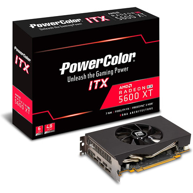 RX5600 XT ITX 6GB GDDR6 Powercolor Graphics Card