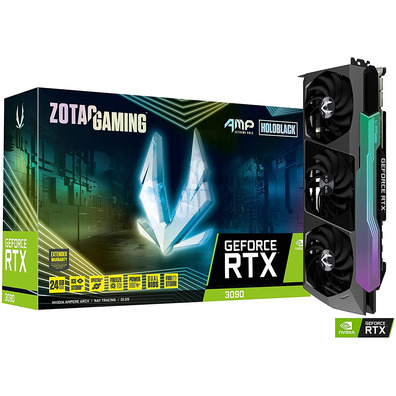 Zotac Gaming Geforce RTX3090 AMP Extreme Holo 24GB GDDR6X Graphics Card