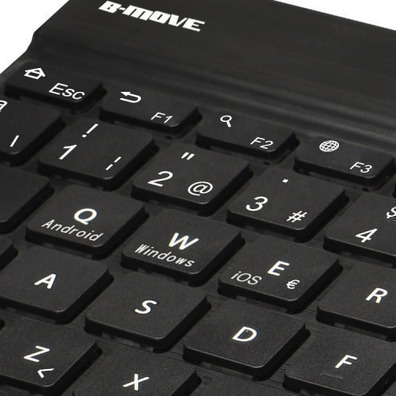 B-Move BM-TB02 SleekBT Black Keyboard