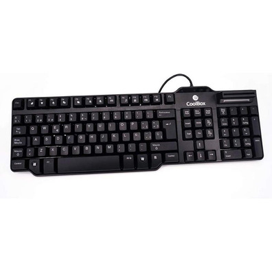 Coolbox Keyboard with DNIE Reader