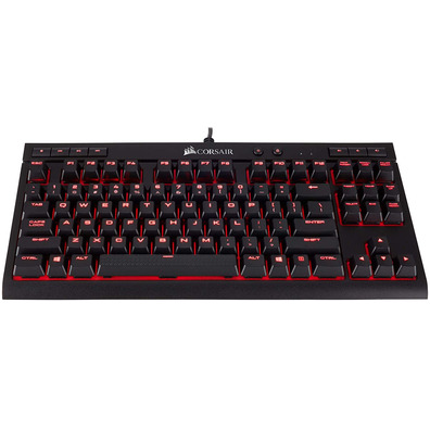 Black/Red Corsair K63 Keyboard