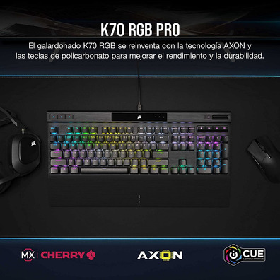 Corsair K70 RGB Pro MX Red Keyboard (Spanish)