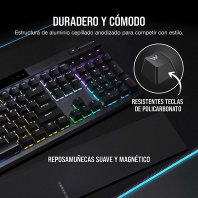 Corsair K70 RGB Pro MX Red Keyboard (Spanish)