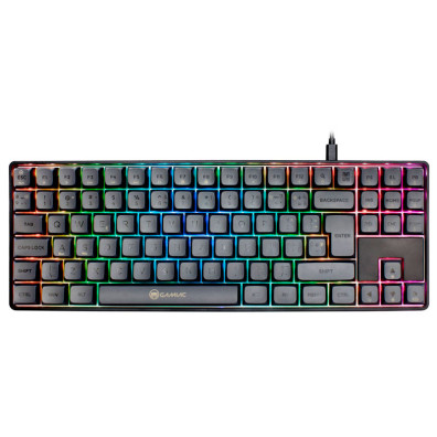 GAMIAC TKL90G Mechanical Keyboard - Kailh Blue - Black / Grey - (ES)