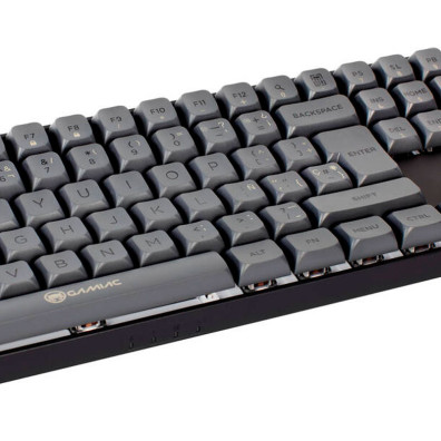 GAMIAC TKL90G Mechanical Keyboard - Kailh Blue - Black / Grey - (ES)