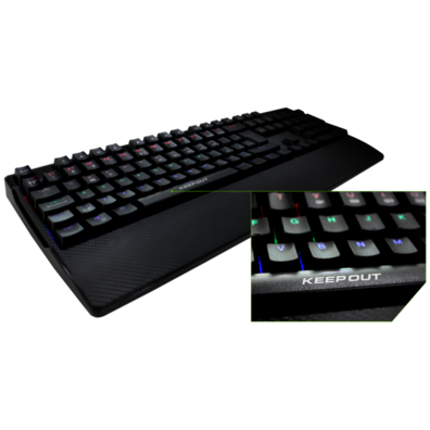 Keyboard Gaming Keep Out F115 Mechanical RGB