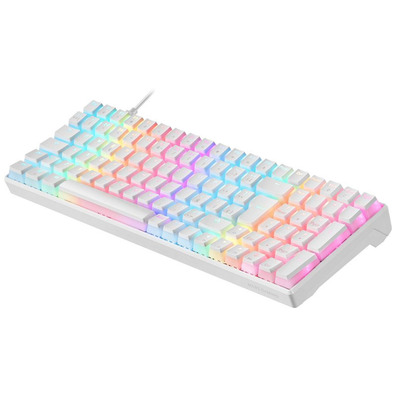 Keyboard Gaming Mechanical Mars MKULTRA RGB White Compact 96%