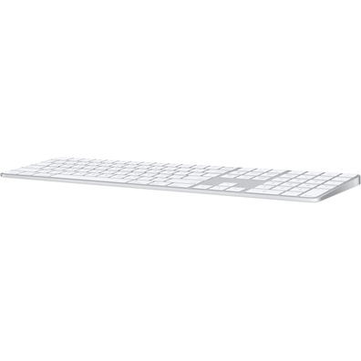 Apple Magic Keyboard Wireless Keyboard with Touch ID Numeric Keyboard MK2C3Y/A Silver