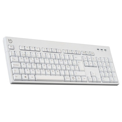 Hiditec K400 White Wireless Keyboard