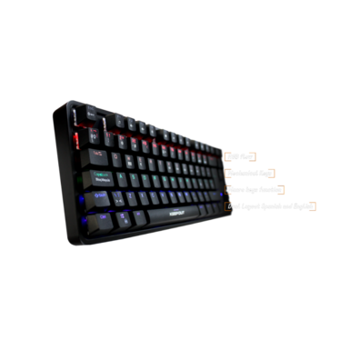 Keep Out F105 Gaming Mechanical Black RGB Keyboard