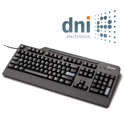 Keyboard Lenovo USB SmartCard (compatible DNI-E)