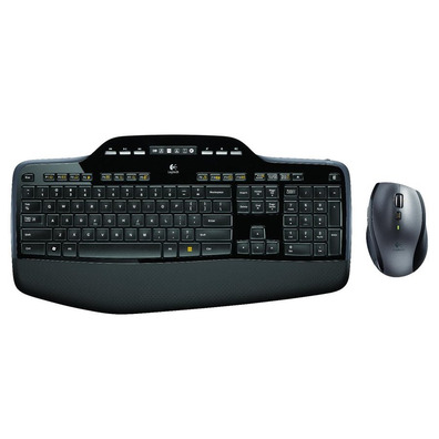 Keyboard + Mouse Logitech Wireless Desktop MK710