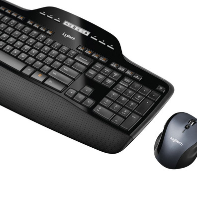 Keyboard + Mouse Logitech Wireless Desktop MK710