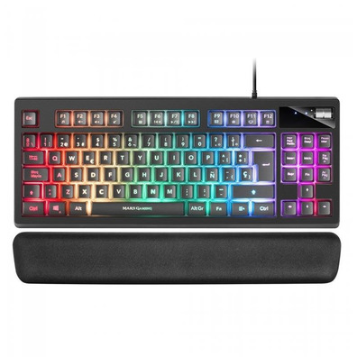 Mars Gaming MKAXES Black RGB Keyboard