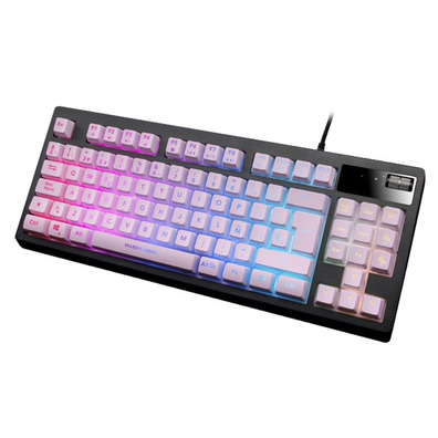 Mars Gaming MKAXES Pink RGB Keyboard
