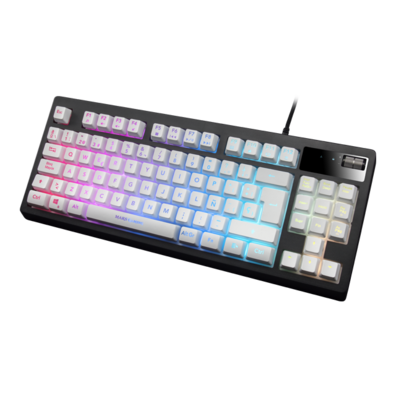 Mars Gaming MKAXES White RGB Keyboard