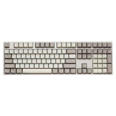 Retro Ducky Mechanical Keyboard 100% Origin Vintage MX Silver