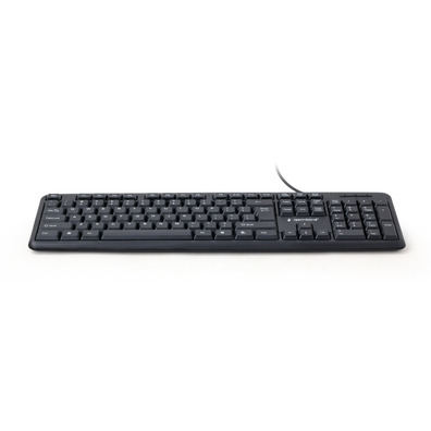 Black Gembird Usb (Portuguese) Keyboard