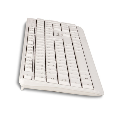 NGS Wired Spike White Keyboard