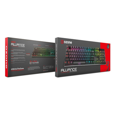 Ozone Alliance Gaming Semi-Black Mechanical Keyboard