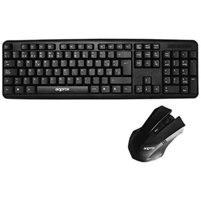 Keyboard   Mouse Approx APPKBECOKIT Black