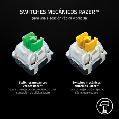 Razer Blackwidow V3 Mini Hyperspeed Keyboard (Spanish)