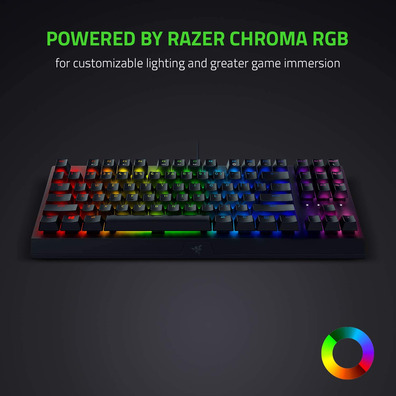 Razer Blackwidow V3 Tenkeyless Yellow Switch Keyboard (Spanish)