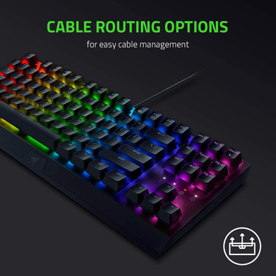 Razer Blackwidow V3 Tenkeyless Yellow Switch Keyboard (Spanish)