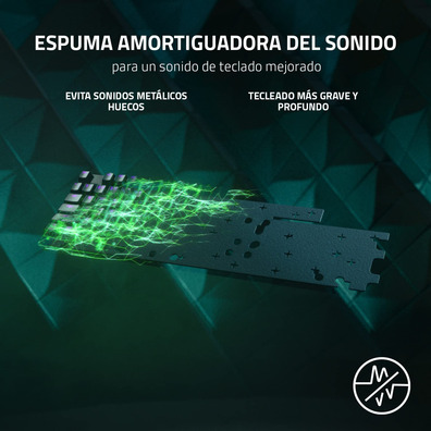 Razer Huntsman V2 Purple Switch Keyboard (Spanish)