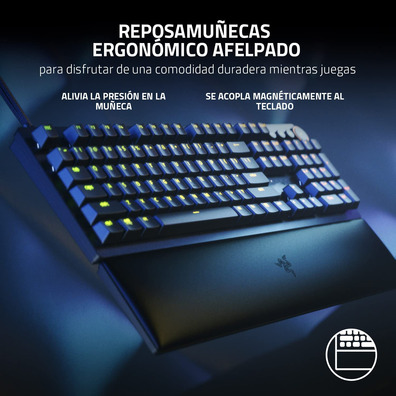 Razer Huntsman V2 Purple Switch Keyboard (Spanish)