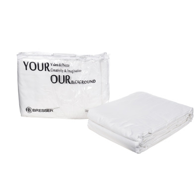White background fabric Bresser Y-9 White 3x6 m